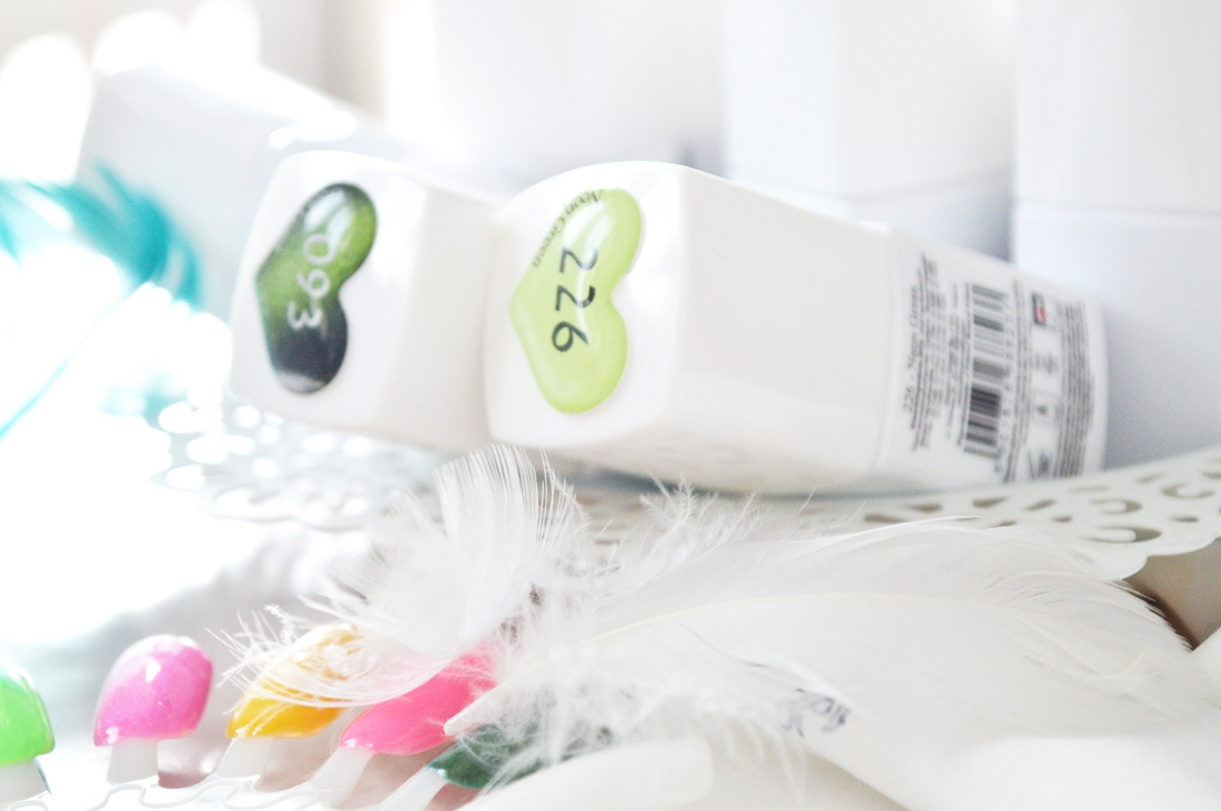 lakiery hybrydowe elisium uv gel polish zielone